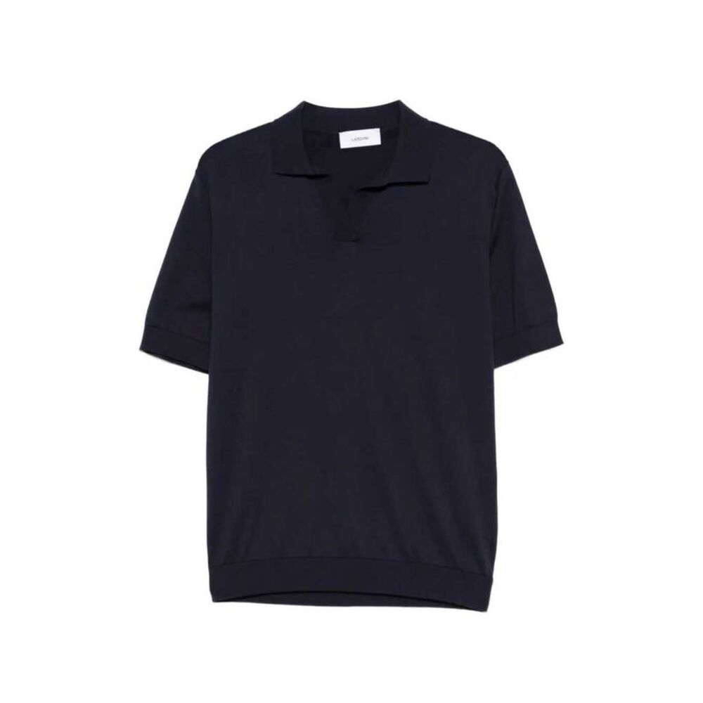Lardini Men Open-Neck T-Shirt